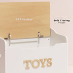 Kids Toy Box for Toys Wooden Storage