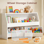 Kids Toy Storage Unit Cabinet with 2 Drawers