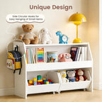 Kids Toy Storage Unit Cabinet with 2 Drawers