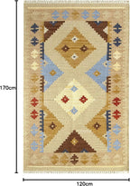 Kilim Lori Rug with Modern Design 100