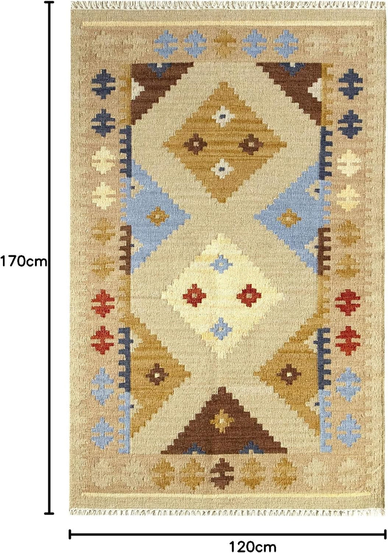 Kilim Lori Rug with Modern Design 100