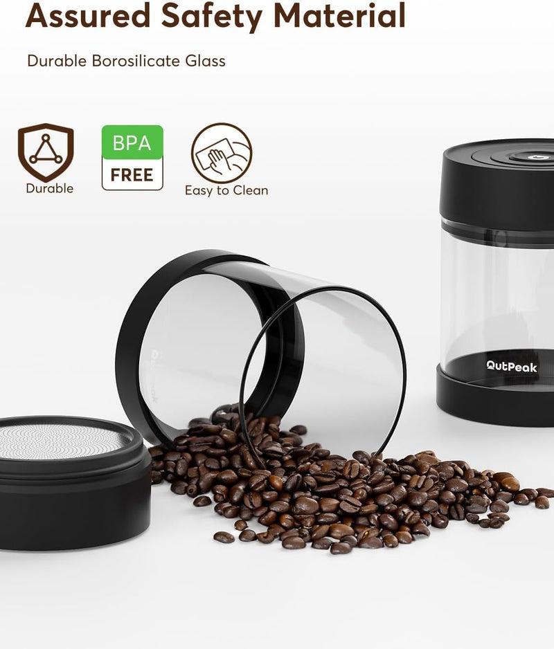 Kilo Auto Vacuum Coffee Canister 1.8L for 21.2oz