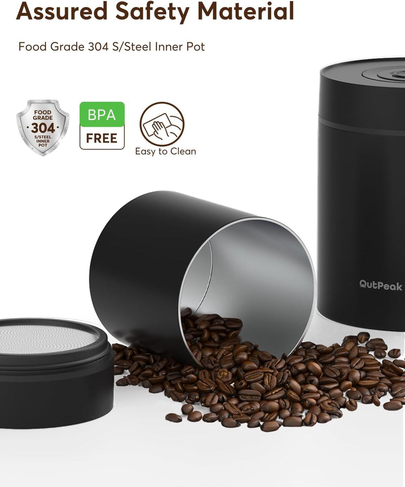 Kilo Auto Vacuum Coffee Canister 1.8L for 21.2oz