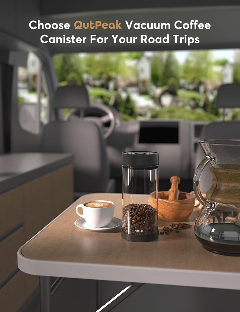 Kilo Auto Vacuum Coffee Canister 1.8L for 21.2oz