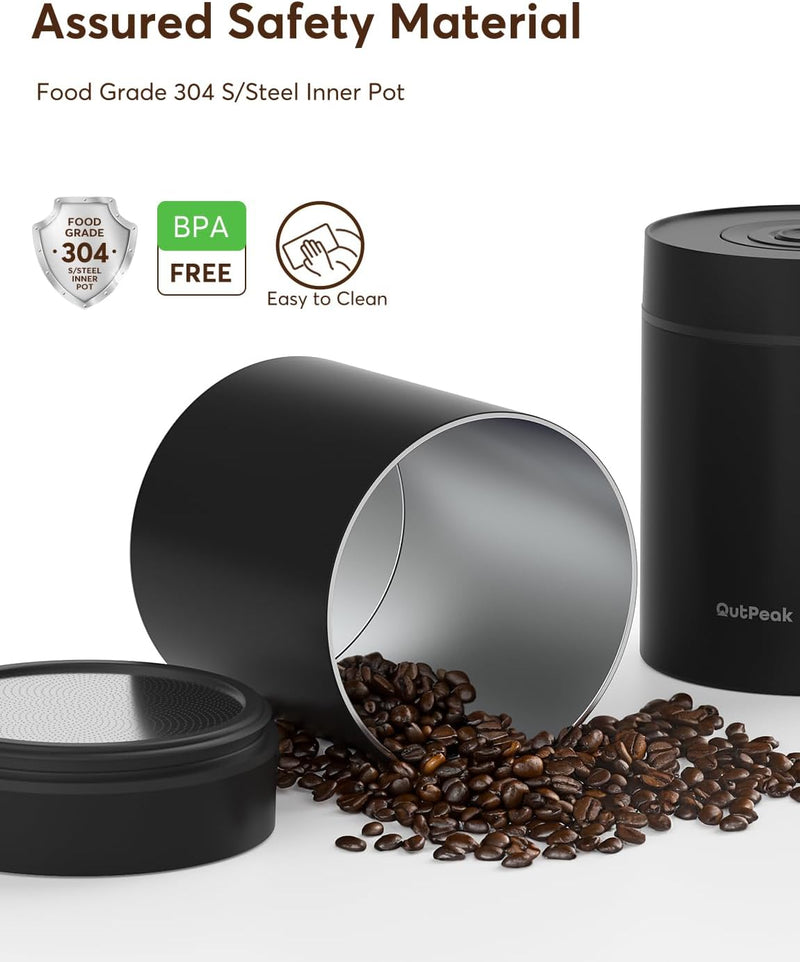 Kilo Auto Vacuum Coffee Canister 1.8L for 21.2oz