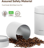 Kilo Auto Vacuum Coffee Canister 1.8L for 21.2oz