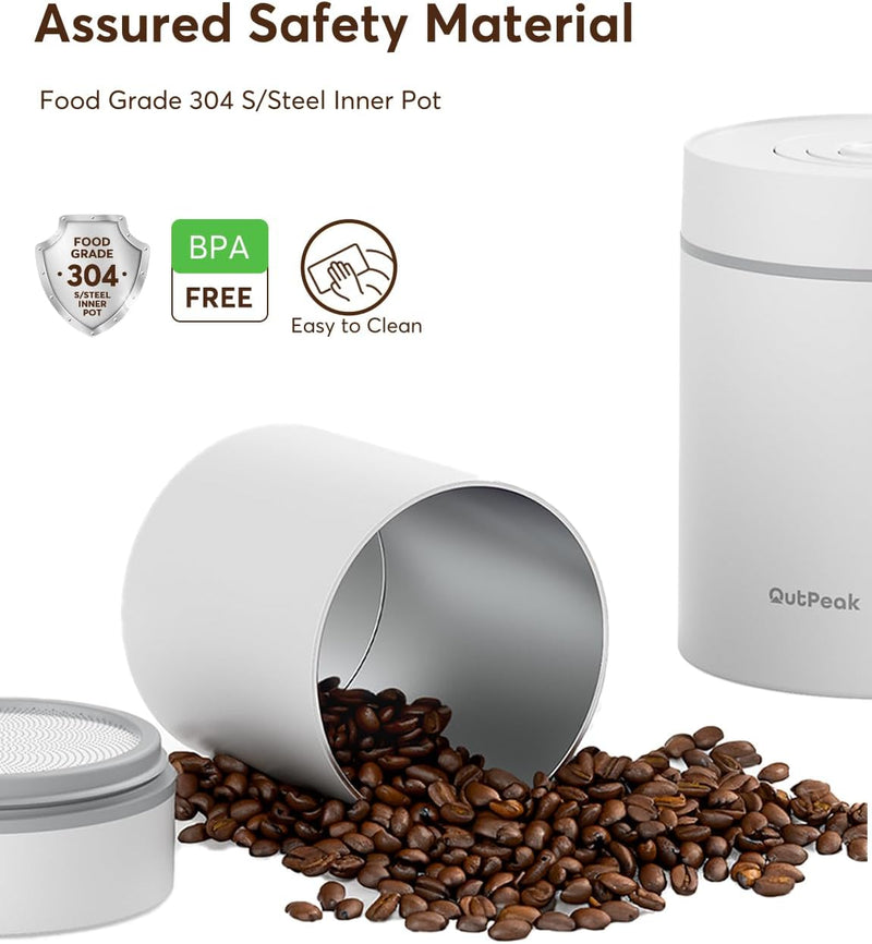 Kilo Auto Vacuum Coffee Canister 1.8L for 21.2oz