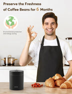 Kilo Auto Vacuum Coffee Canister 1.8L for 21.2oz