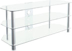 King Glass TV Stand for 20-55 Inch LCD