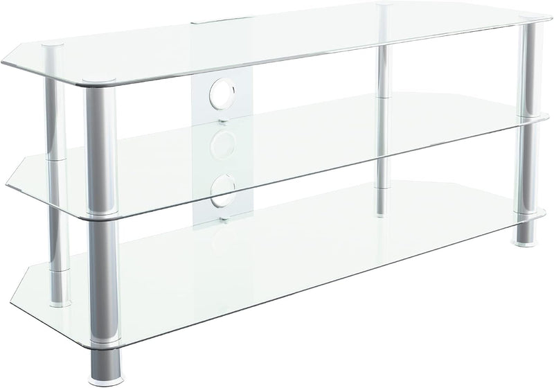 King Glass TV Stand for 20-55 Inch LCD