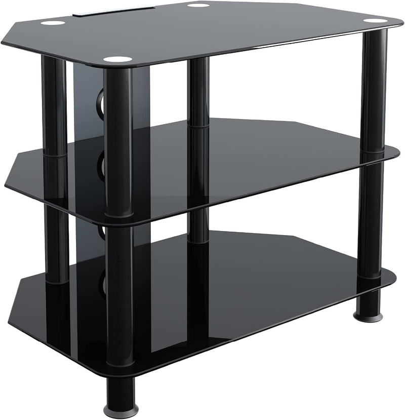 King Glass TV Stand for 20-55 Inch LCD