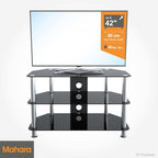 King Glass TV Stand for 20-55 Inch LCD