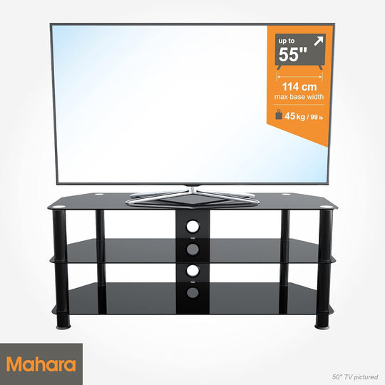 King Glass TV Stand for 20- LCD