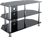 King Glass TV Stand for 20-55 Inch LCD