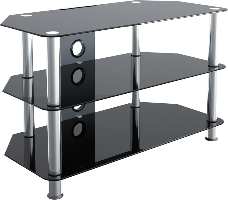 King Glass TV Stand for 20-55 Inch LCD
