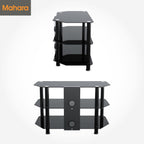 King Glass TV Stand for 20-55 Inch LCD