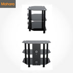 King Glass TV Stand for 20-55 Inch LCD