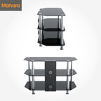King Glass TV Stand for 20-55 Inch LCD