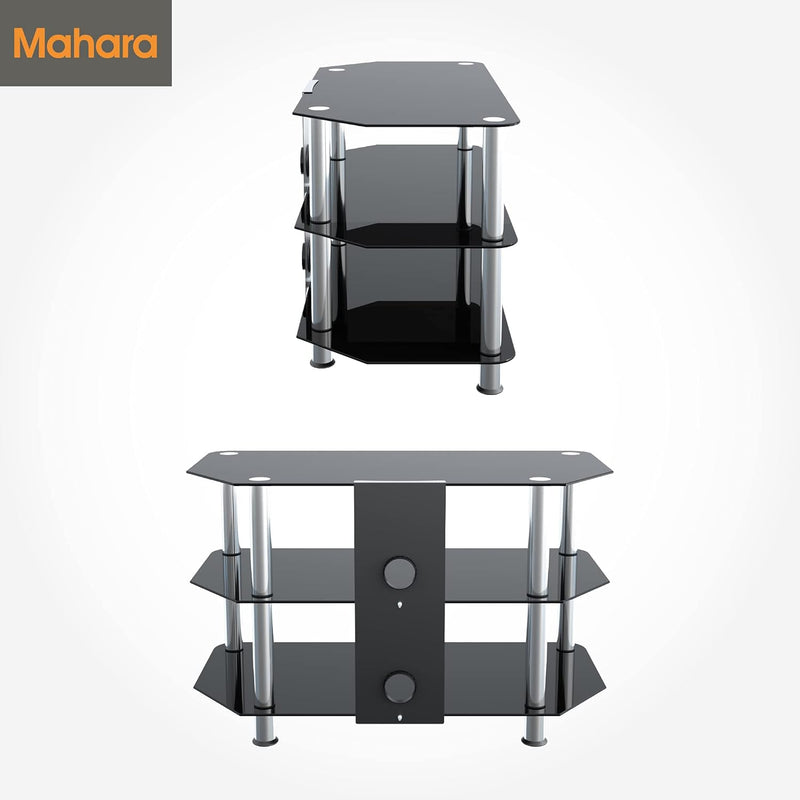 King Glass TV Stand for 20-55 Inch LCD