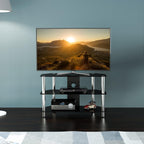 King Glass TV Stand for 20-55 Inch LCD