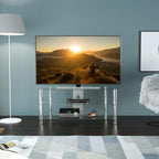 King Glass TV Stand for 20-55 Inch LCD