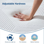King Mattress 22CM Memory Foam Breathable Medium Firm