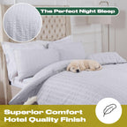 King Size Duvet Cover Set Super Soft Cosy