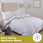 King Size Duvet Cover Set Super Soft Cosy