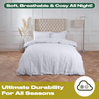 King Size Duvet Cover Set Super Soft Cosy