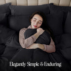 King Size Duvet Cover with Pillow Cases Soft