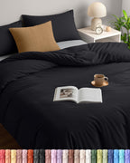 King Size Duvet Cover with Pillow Cases Soft