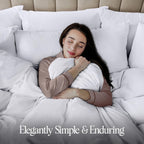 King Size Duvet Cover with Pillow Cases Soft
