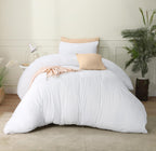 King Size Duvet Cover with Pillow Cases Soft