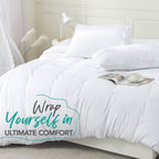 King Size Duvet Cover with Pillow Cases Soft