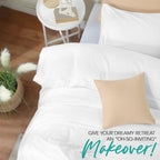 King Size Duvet Cover with Pillow Cases Soft