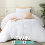 King Size Duvet Cover with Pillow Cases Soft