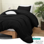 King Size Duvet Cover with Pillow Cases Soft