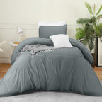 King Size Duvet Cover with Pillow Cases Soft