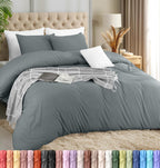 King Size Duvet Cover with Pillow Cases Soft