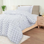 King Size Duvet Cover with Pillow Cases Soft