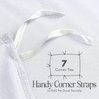 King Size Duvet Cover with Pillow Cases Soft
