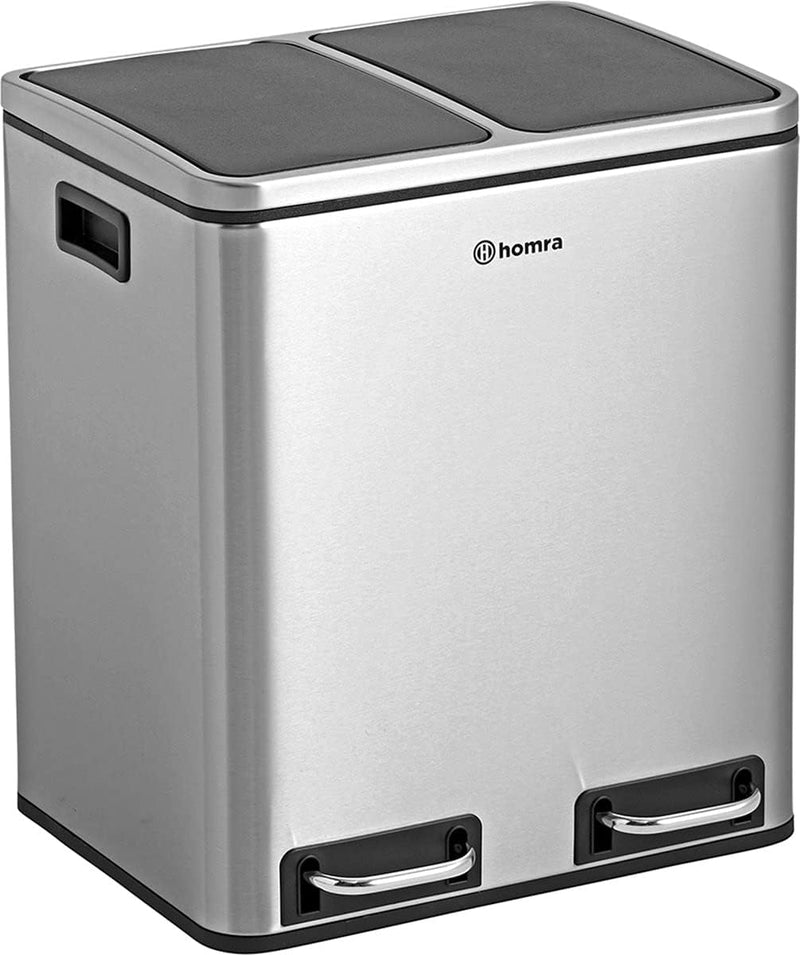 Kitchen Bin 30L Double Rubbish Bins
