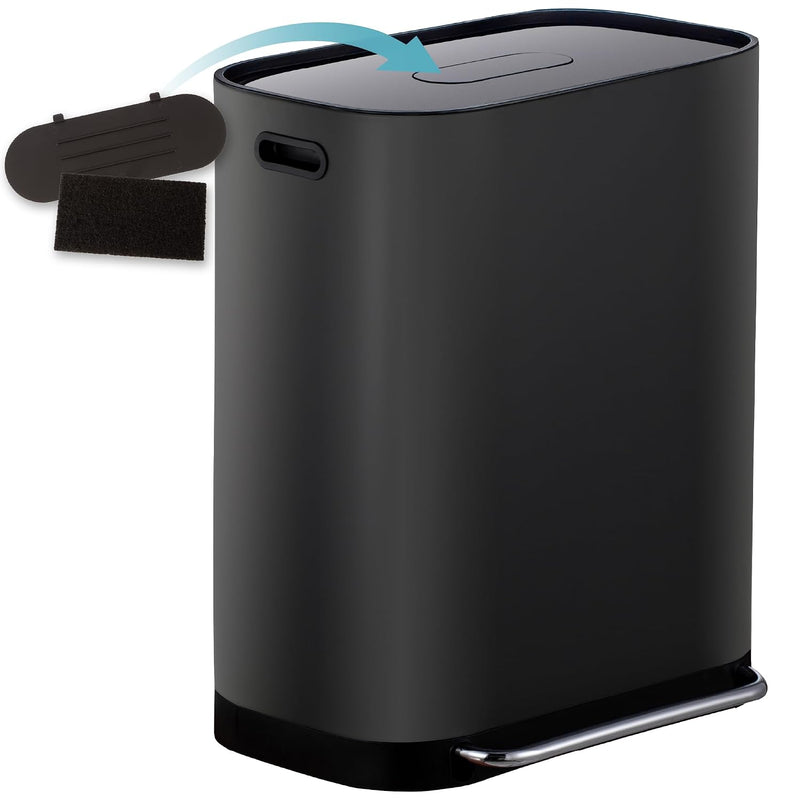 Kitchen Bin 60L Double Rubbish Bins 2x30L 2