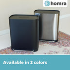 Kitchen Bin 60L Double Rubbish Bins 2x30L 2