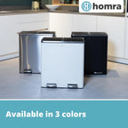 Kitchen Bin 30L Double Rubbish Bins