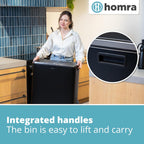 Kitchen Bin 30L Double Rubbish Bins