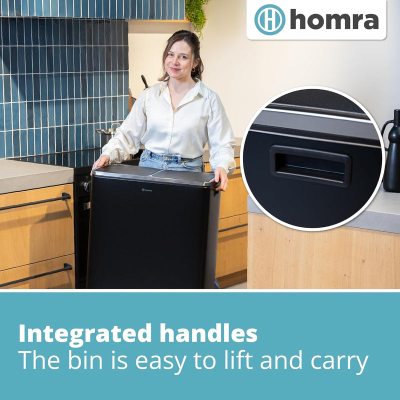 Kitchen Bin 30L Double Rubbish Bins