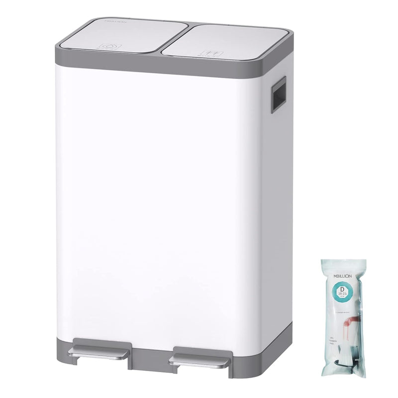 Kitchen Bin Dual Step Trasn Can Recycling Garbage