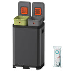 Kitchen Bin Dual Step Trasn Can Recycling Garbage