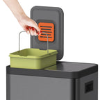 Kitchen Bin Dual Step Trasn Can Recycling Garbage
